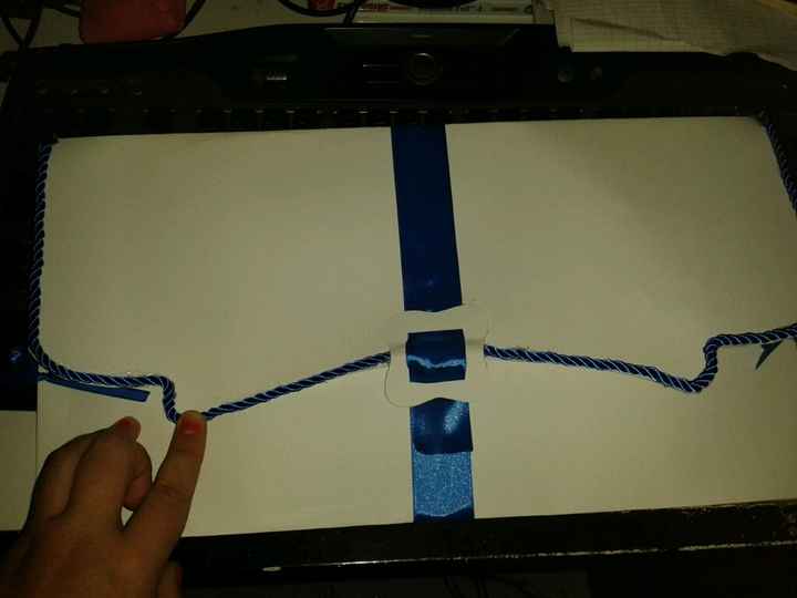 Pochette porta ventaglio fai da te - 4