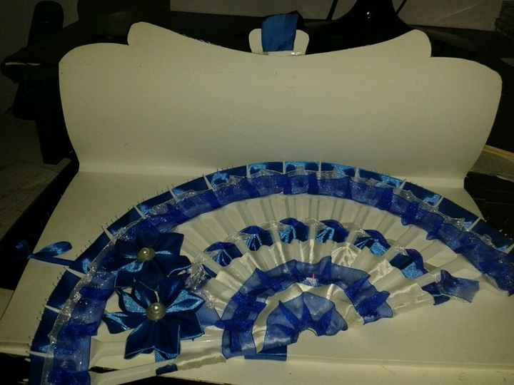 Pochette porta ventaglio fai da te - 6