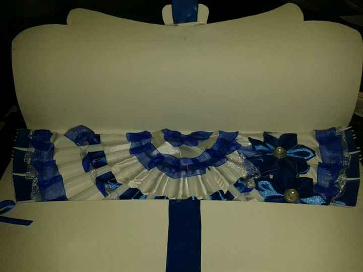 Pochette porta ventaglio fai da te - 10