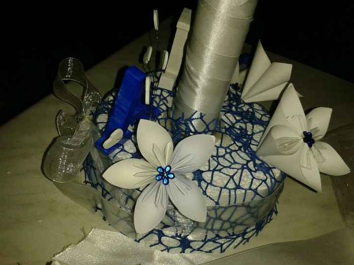 Centrotavola tavolo sposi fai da me - 1