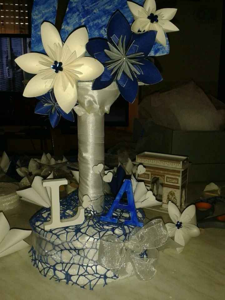 Centrotavola tavolo sposi fai da me - 5