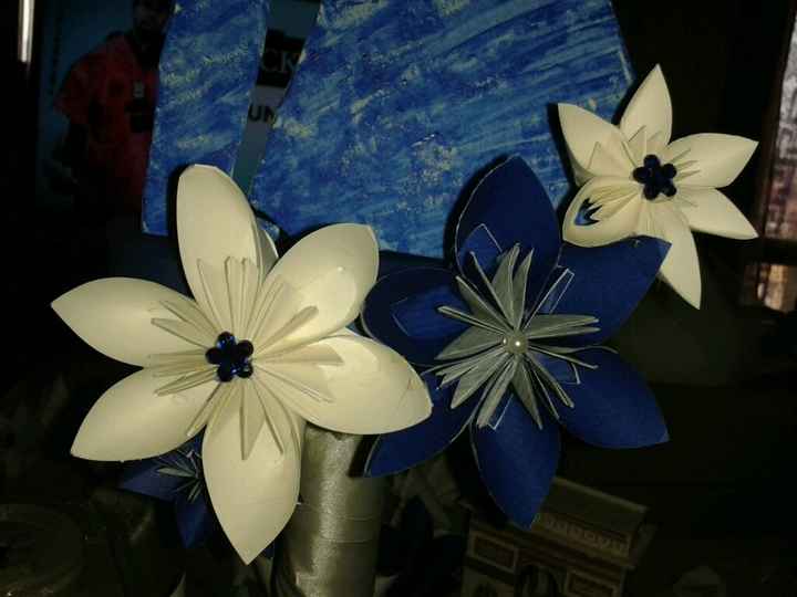 Centrotavola tavolo sposi fai da me - 6