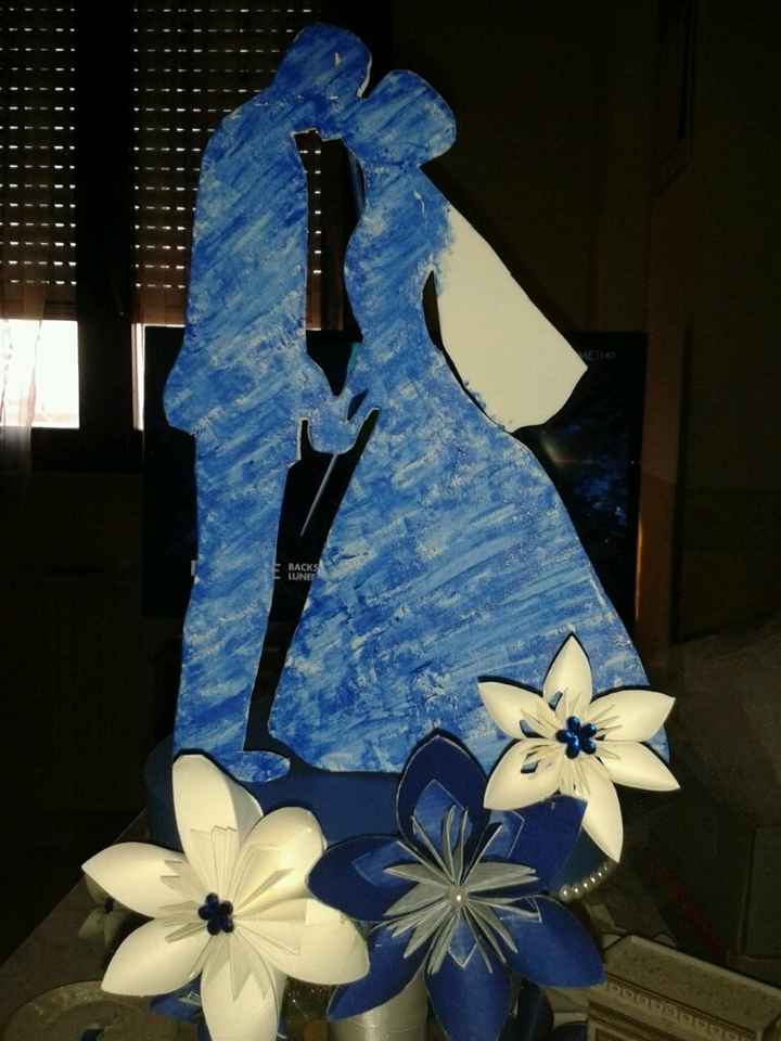 Centrotavola tavolo sposi fai da me - 9