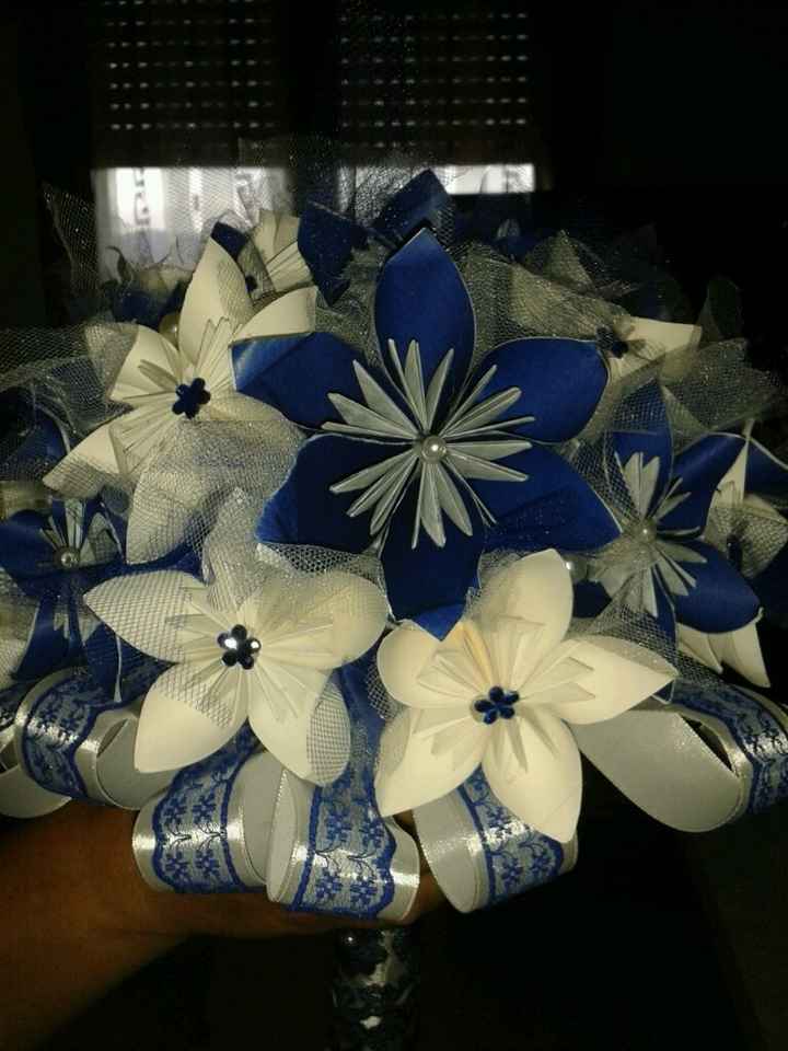 Bouquet di fiori kusudama fai da te - 3