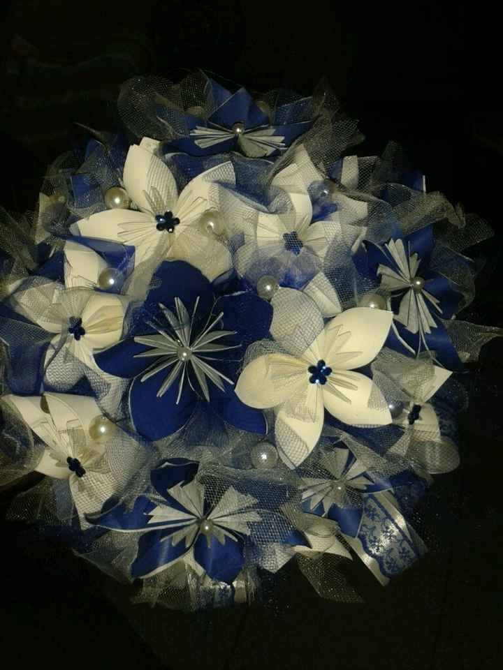 Bouquet di fiori kusudama fai da te - 4