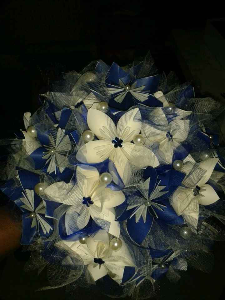 Bouquet di fiori kusudama fai da te - 5