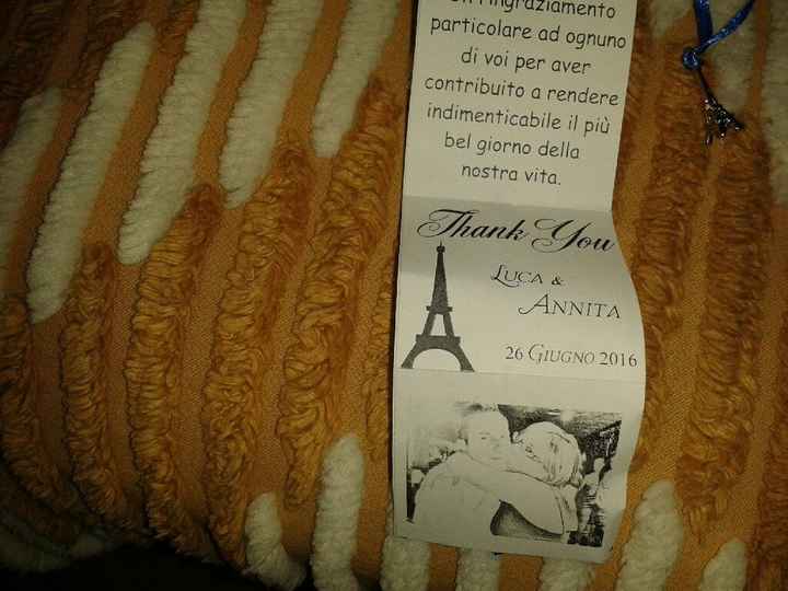 Segnaposto...... fai da me - 5