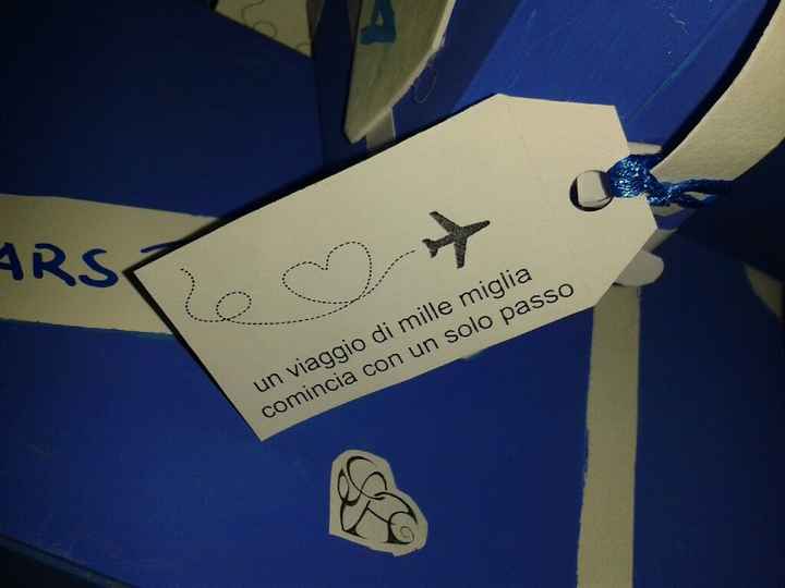 Tag x valigia segnatavolo - 1