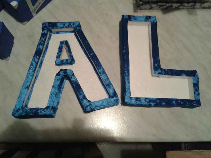 Lettere x confettata - 1