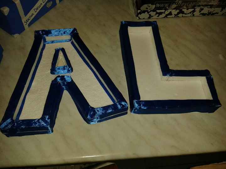 Lettere x confettata - 4