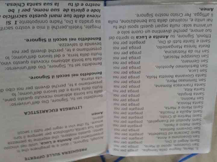 Libretti messa fai da me - 11