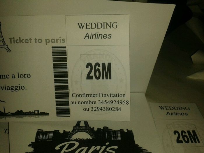 Partecipazioni ccustodia e biglietto aereo - 1