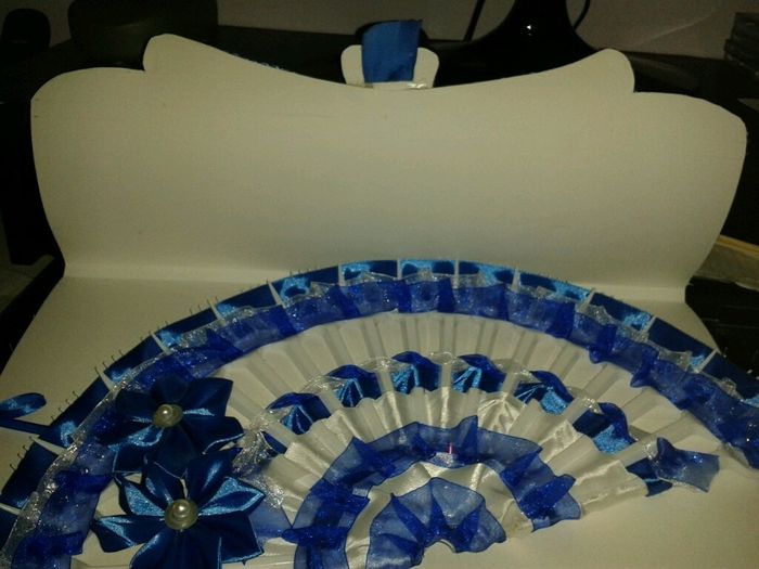 Pochette porta ventaglio fai da te - 8