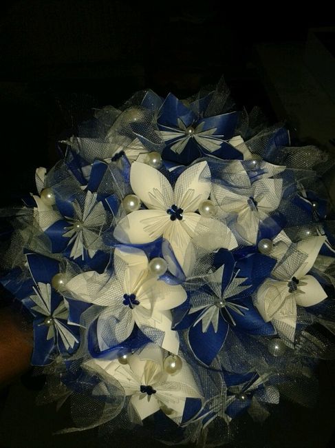 Bouquet di fiori kusudama fai da te - 5