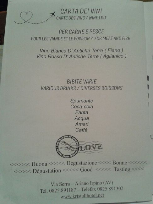 Menu tema viaggio fai da te - 7