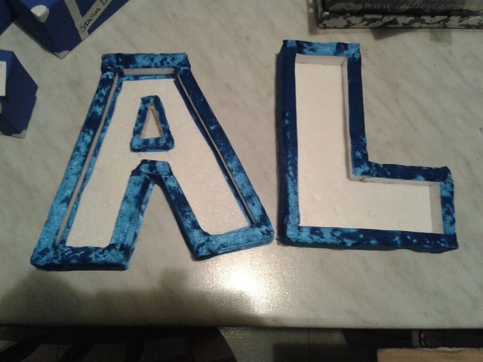 Lettere x confettata - 2