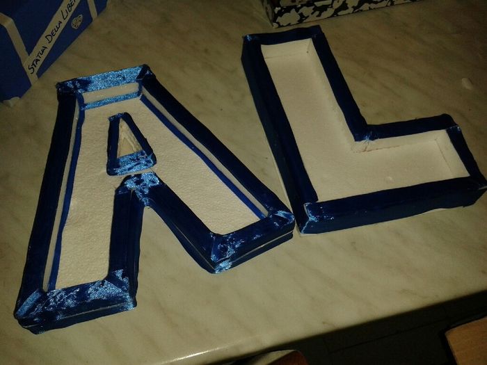 Lettere x confettata - 3