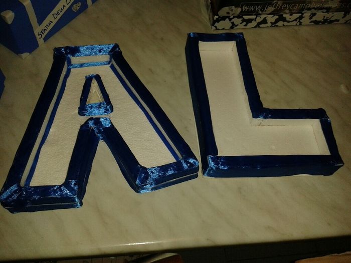 Lettere x confettata - 4