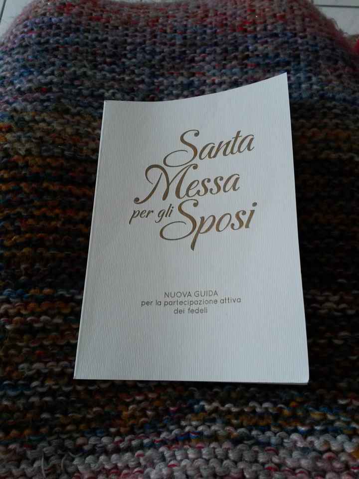 Iniziando il libretto messa - 1