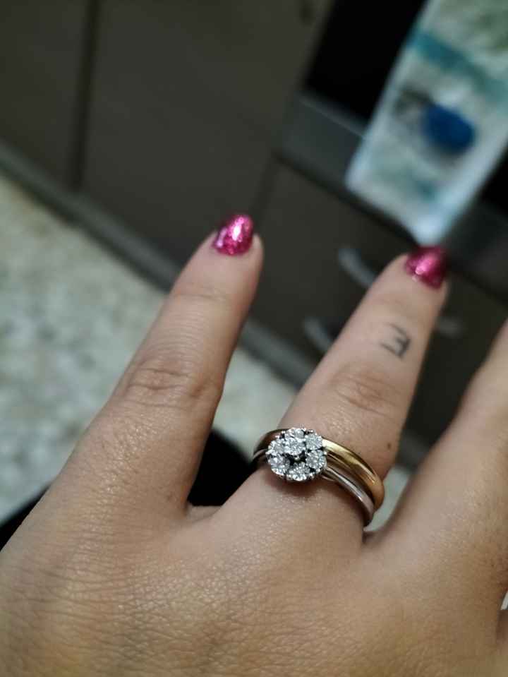 Come è il vostro anello di fidanzamento?? - 1