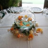 centro tavola per ricevimento invitati