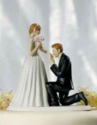  Cake topper romantico 💑 - 3