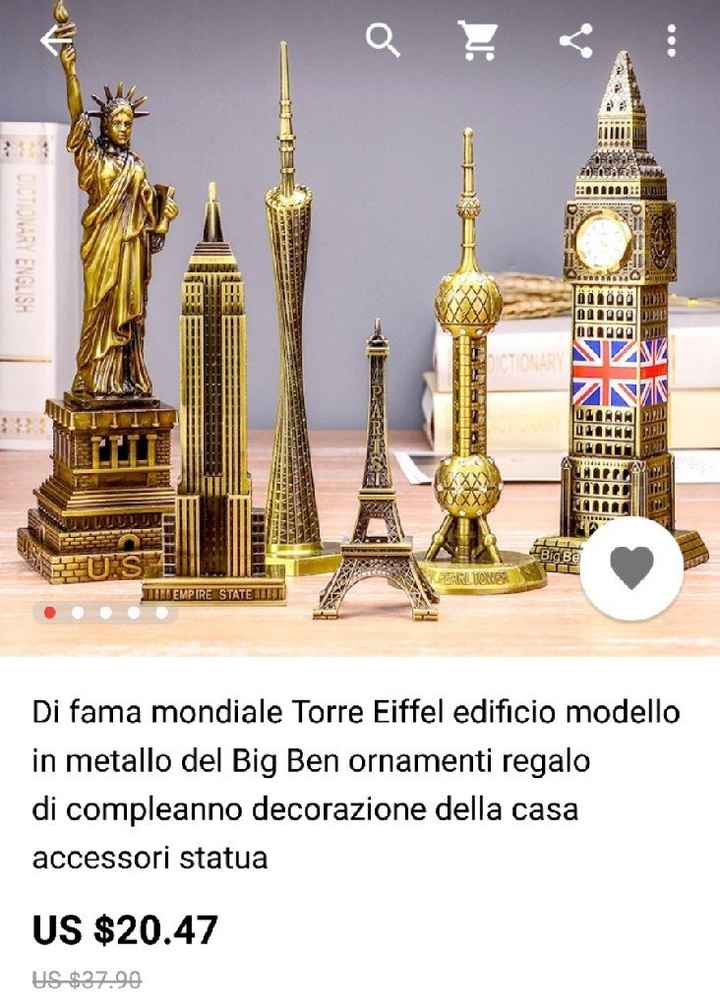  Segnatavoli trovati - 1