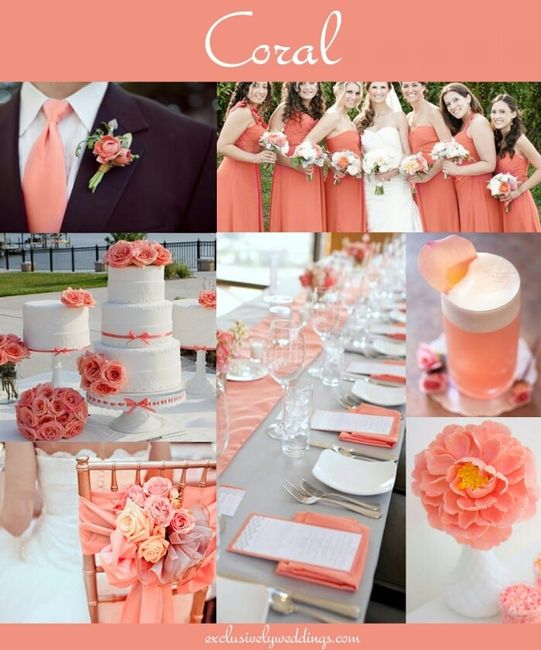 Chi ha scelto color pesca come colore per il matrimonio - 2