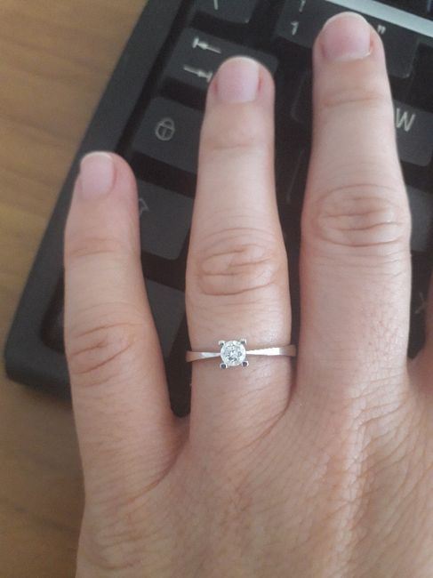 E ora mostraci una foto del tuo anello di fidanzamento! 23