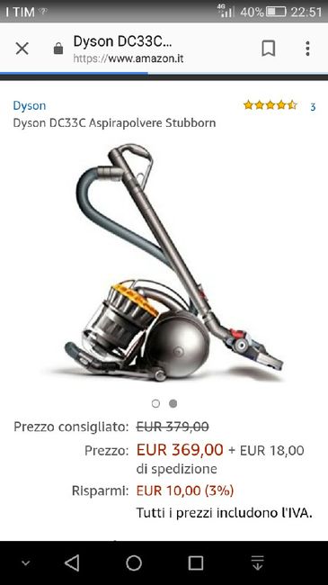 Scelta aspirapolvere 1