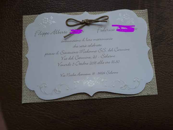 Partecipazioni arrivate - 1