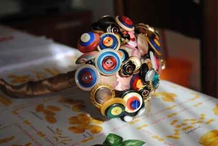 il mio bouquet di bottoni