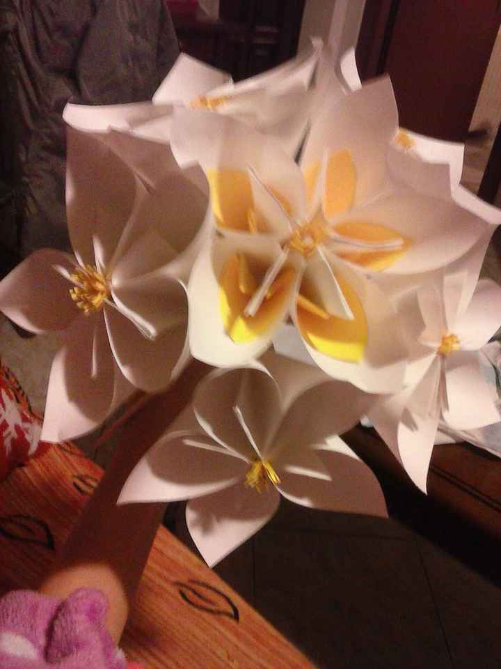 Il mio bouquet di origami per il lancio - 1