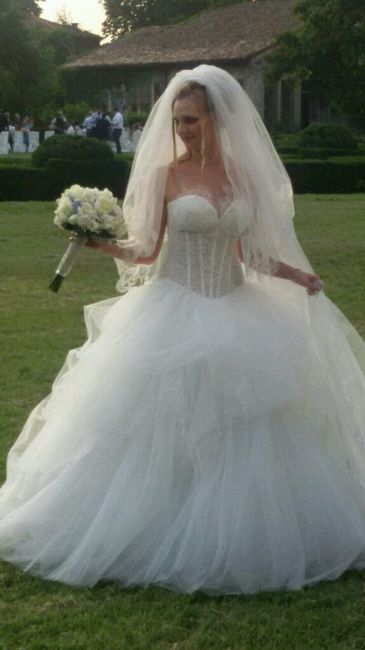 Spose del 2016 mi fate vedere le foto dei vostri abiti da sposa? - 3