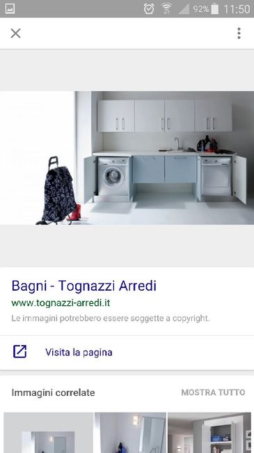 Unico bagno-lavanderia. - 2