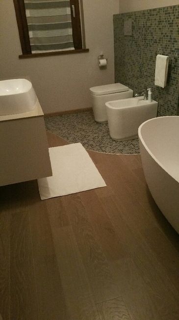 Scelta colore pavimento e cucina pagina 2 vivere insieme forum ... Bagno parquet e mosaico