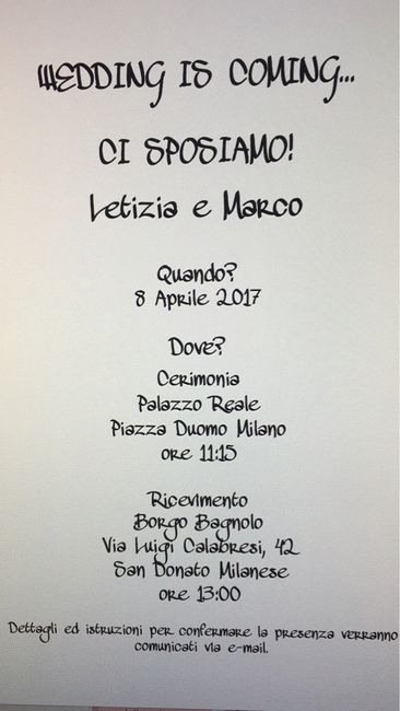 Inviti... servono ideee - 1