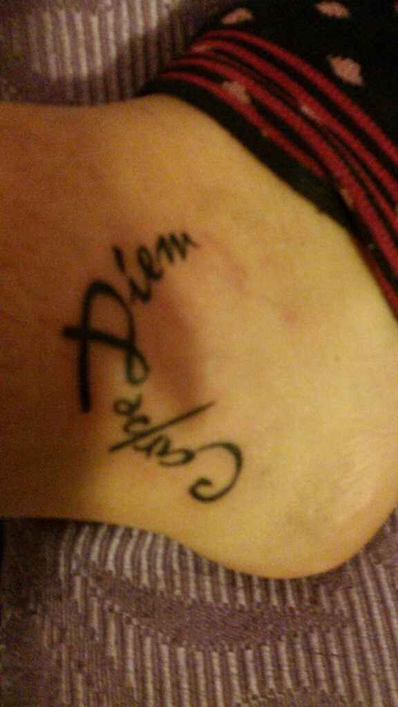 Il tatoo mio e della testimone - 1