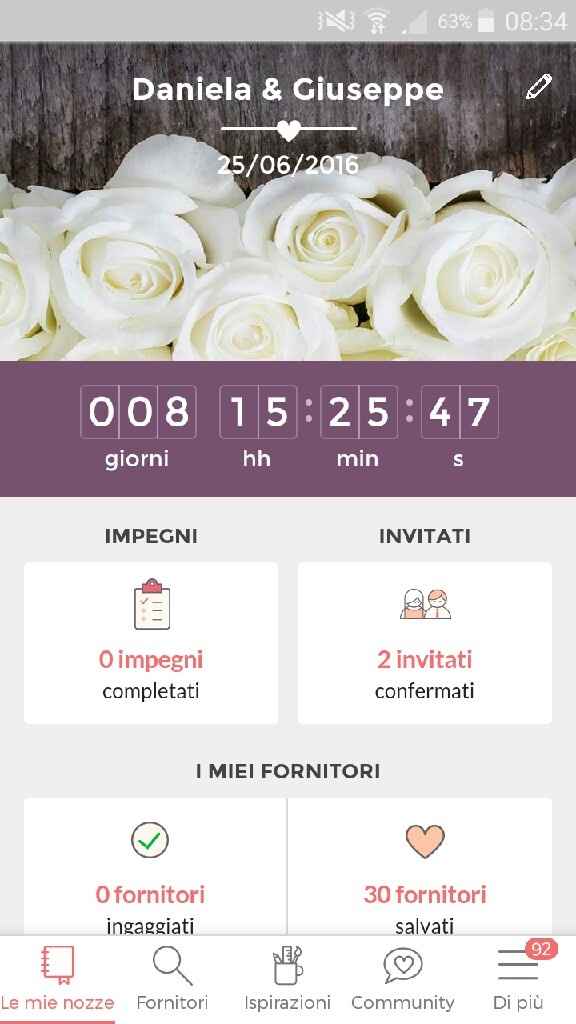 Il countdown di matrimonio.com: quanti giorni mancano? - 1