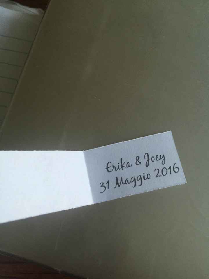 Anche i 'bigliettini confetti' fatti... - 2