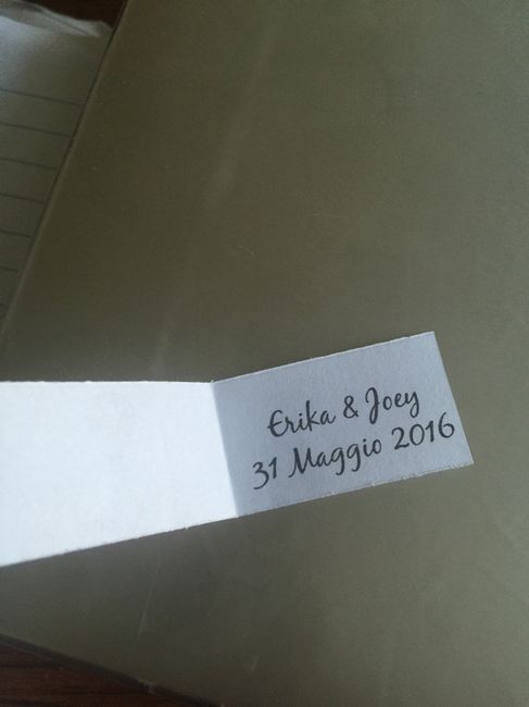 Anche i 'bigliettini confetti' fatti... - 2
