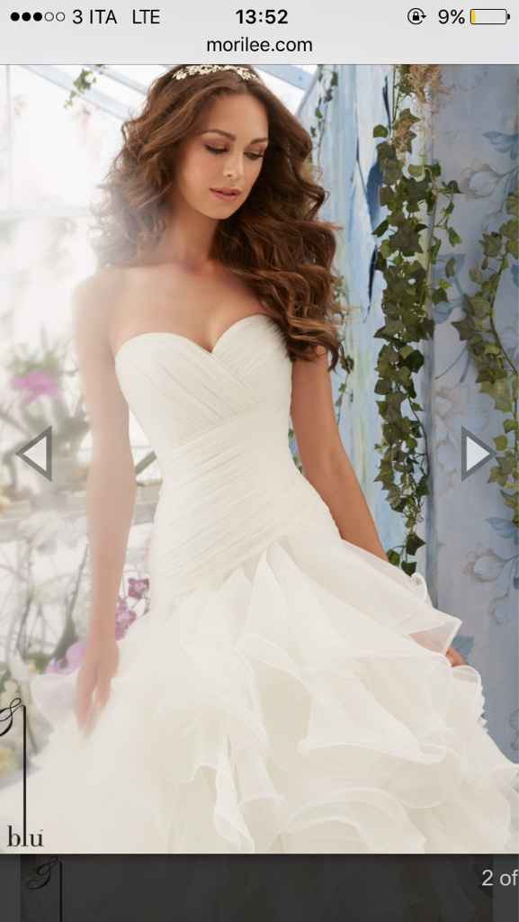 Mori lee collezione blu roma - 2