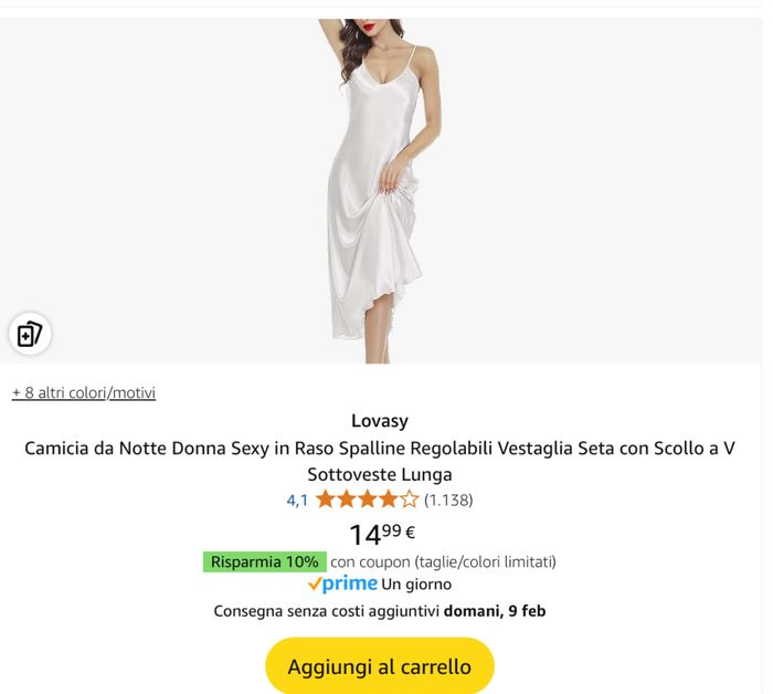 Sottoveste e vestaglia 6