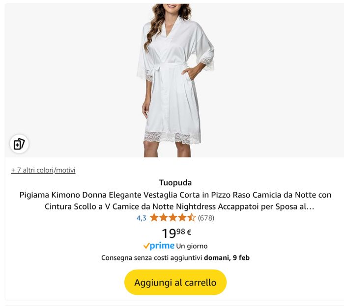 Sottoveste e vestaglia 7
