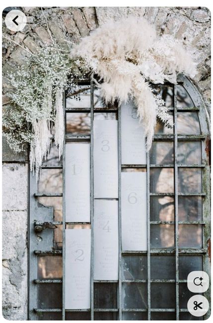 Matrimonio in inverno Tableau de Mariage - 5