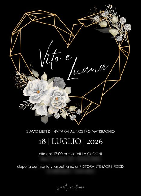 Partecipazioni wedding 6