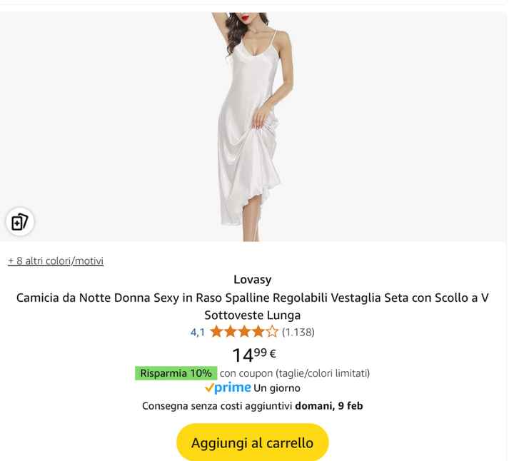 Sottoveste e vestaglia - 1