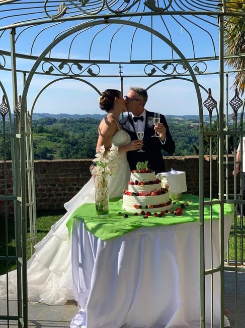 Il taglio della torta.