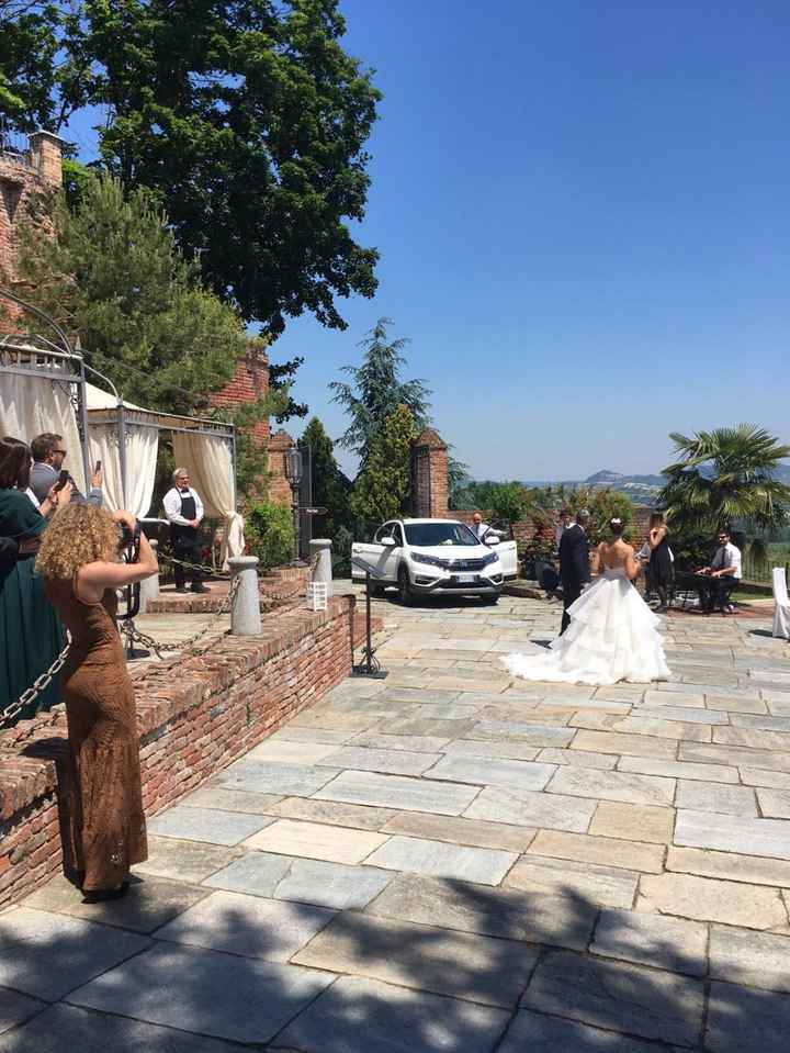 Arrivo al castello di Cortanze