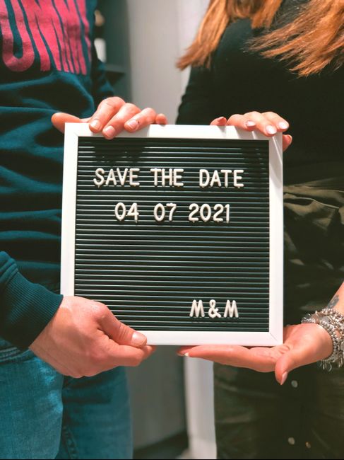 Save the date 💌 1